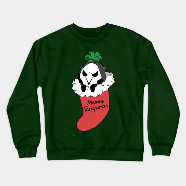 Merry Reapmas Crewneck Sweatshirt by LaurTheDino